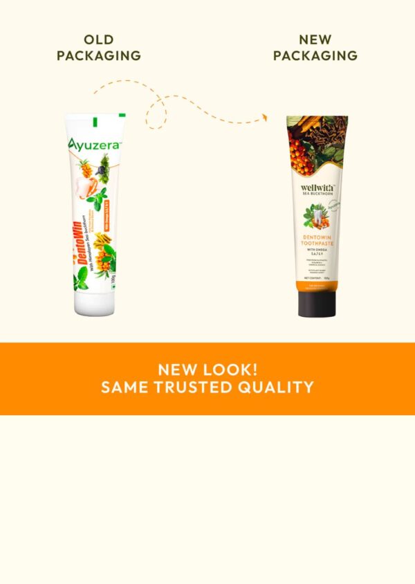 Dentowin Sea Buckthorn Herbal Toothpaste 100gm