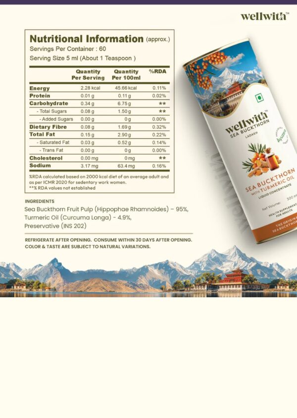 3 (1) Sea buckthorn with Turmeric Oil