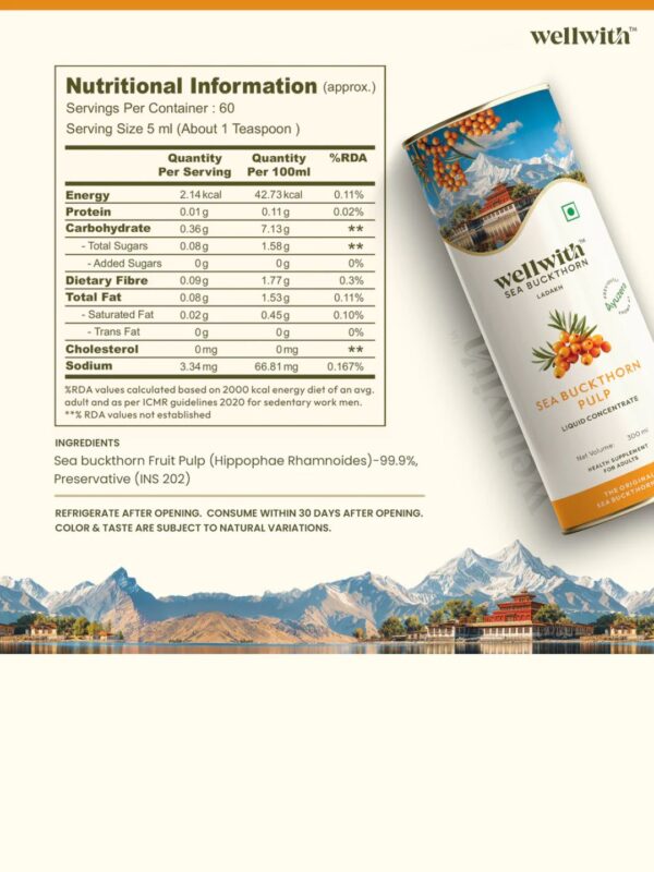1 Wellwith Sea bukcthorn Pulp