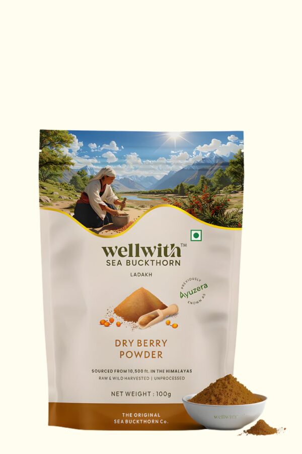 1 Sea Buckthorn Dry Berry Powder