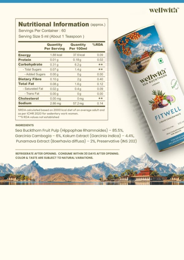 7 Sea Buckthorn Fit Well